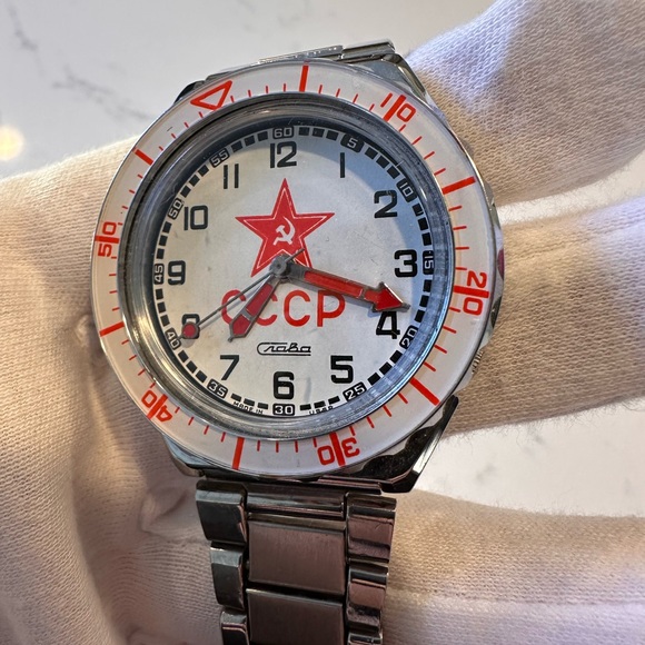 USSR Soviet Union CCCP Watch, Vintage - Picture 3 of 10